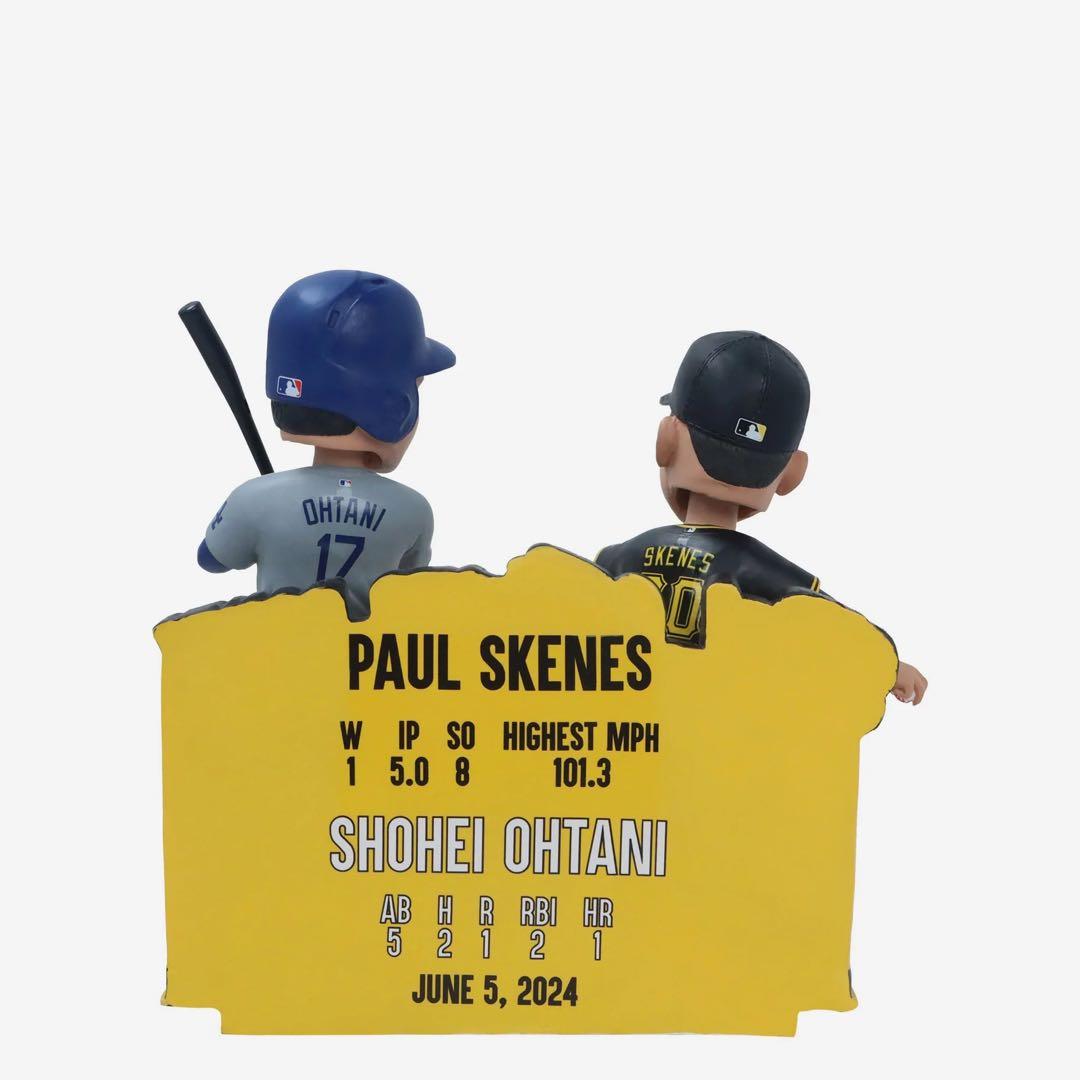 【世界100個限定】大谷翔平 スキーンズ コラボボブルヘッド ドジャース