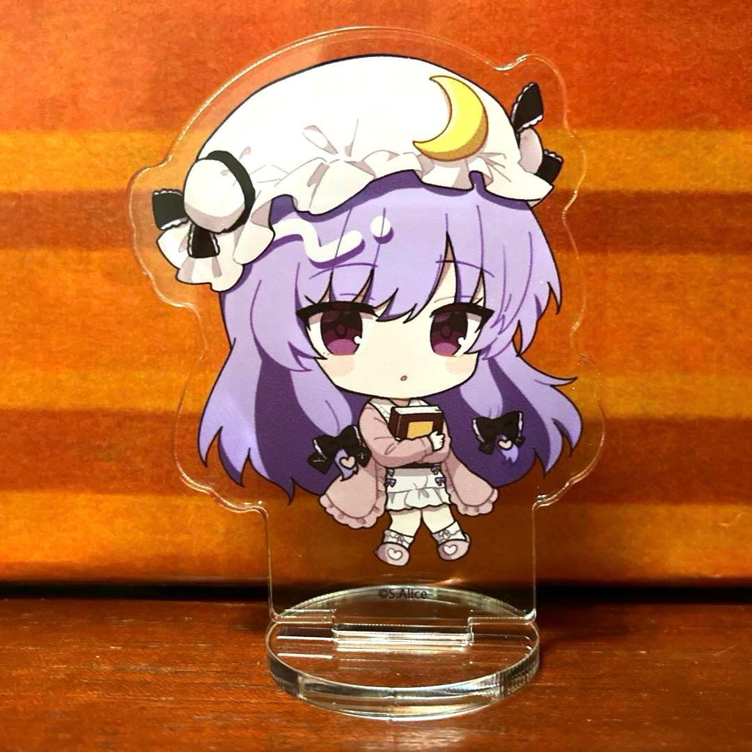 東方 病みかわいい ブックオフ アクスタ 缶バッジ パチュリー 美鈴 萃香