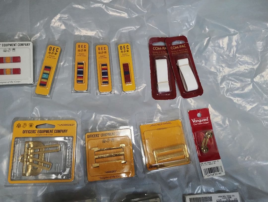 米国海兵隊 階級章など