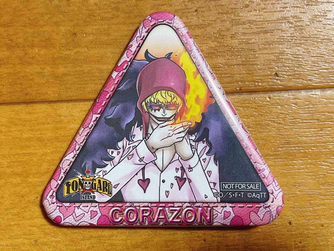 ワンピース コラソン トンガリ缶バッジ 東京ワンピースタワー 限定 非売品