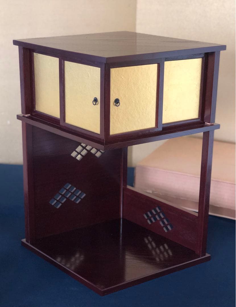 割引❗️《R》茶道具 淡々斎好 徒然棚 組立式 元箱　260105か4