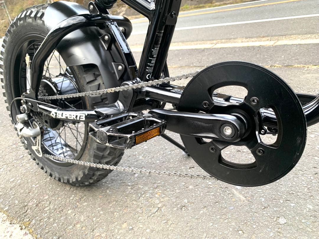 動作確認済 送料無料SUPER油圧式ディスクブレーMTB電動自転車48V20Ah