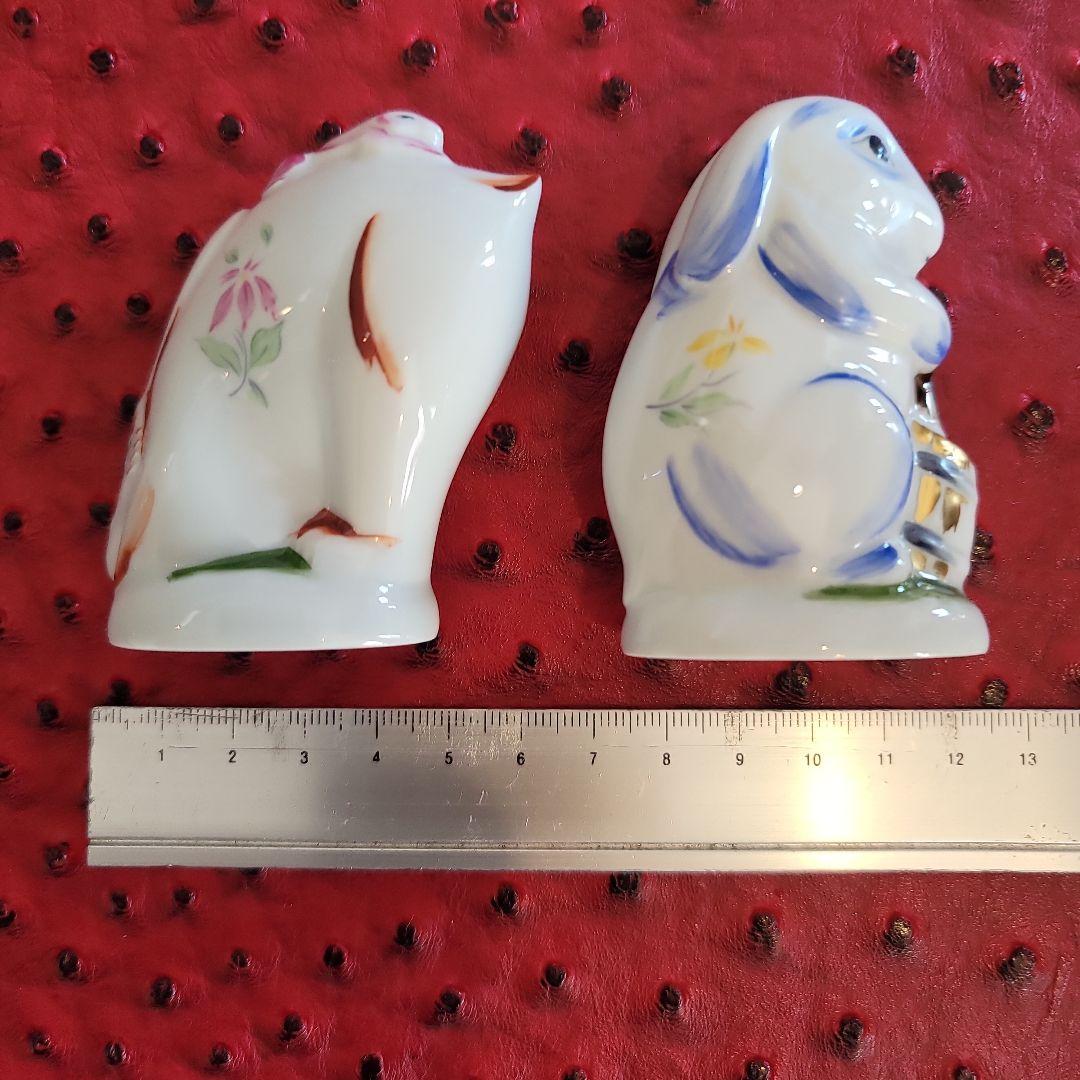 マイセンの干支シリーズ 兎 置物