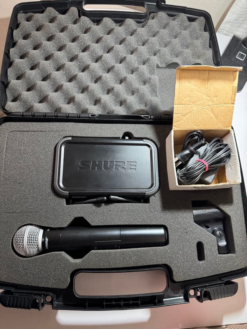 SHURE ワイヤレスマイク PGX2/PGX4 完動品 マイクヘッド交換済