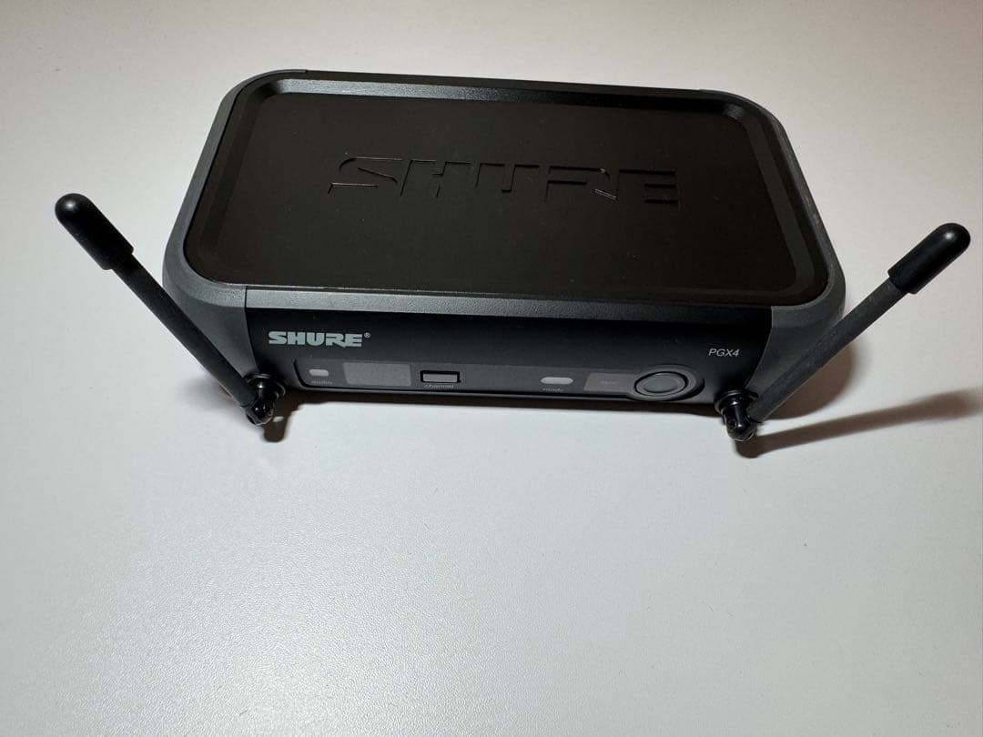 SHURE ワイヤレスマイク PGX2/PGX4 完動品 マイクヘッド交換済