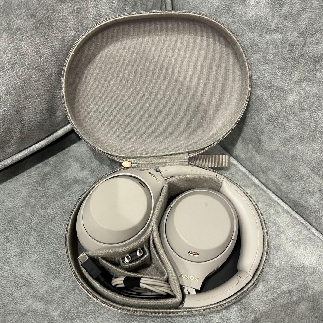 0*読様 【美品】SONY WH-1000XM4 ワイヤレス ヘッドホン 付属品