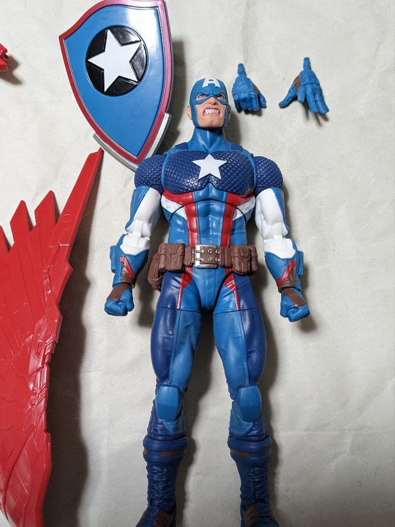 マーベルレジェンド・キャプテンアメリカ　2体セット
