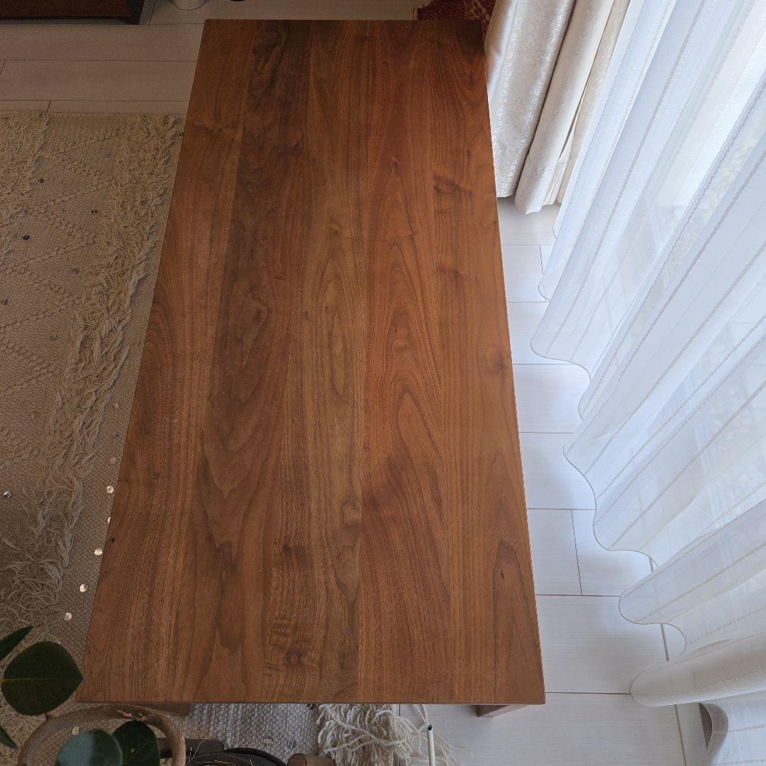 リビングテーブル　ウォールナット無垢　 幅110