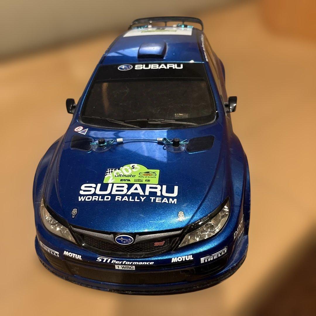1/10RC スバル インプレッサ WRC 2008 TT-02ラリー風カスタム