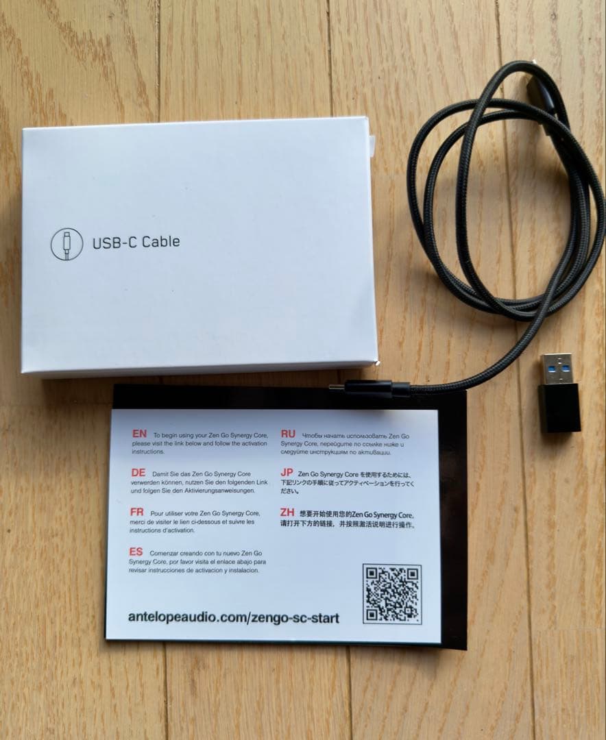 antelope audio ZEN GO SC オーディオインターフェイス