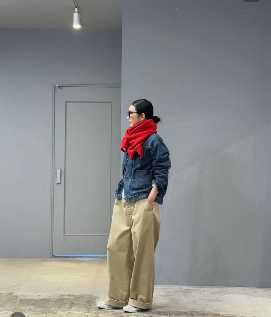 【美品】chimara×PLEASE 別注　チノパン