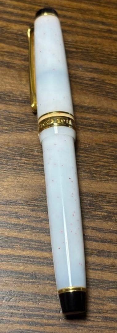 【廃盤品】セーラー万年筆　四季織　雪椿　MF中細字