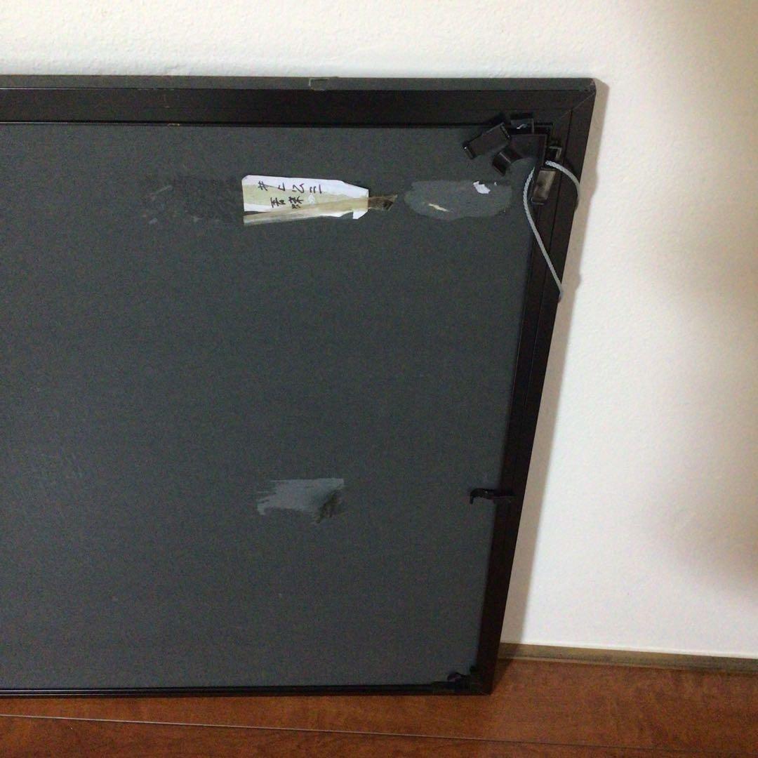 No1469真作　井上公三シルクスクリーン版画「夜の窓辺」13/100 送料無料