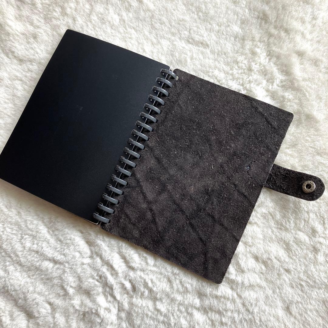 象革 エレファントレザー A6リング開閉式ノート ＋ 消しゴムケース セット