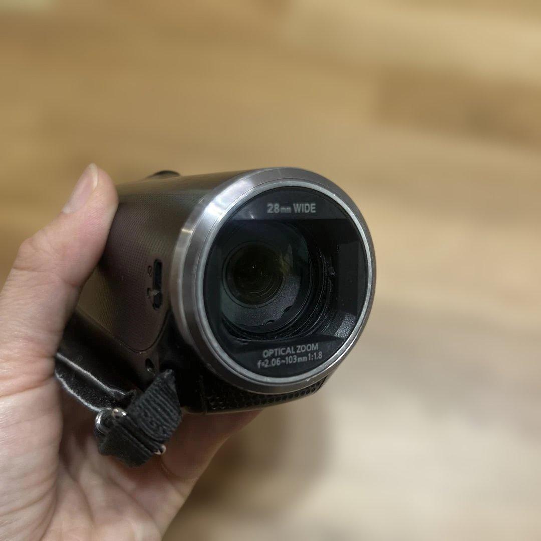 Panasonic HC-V480MS ビデオカメラ　黒色　バッテリー　充電器