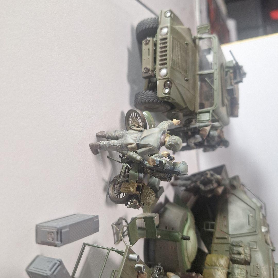 1/35ハードグラフ　タミヤ1/35車両　連邦軍風　歩兵セット