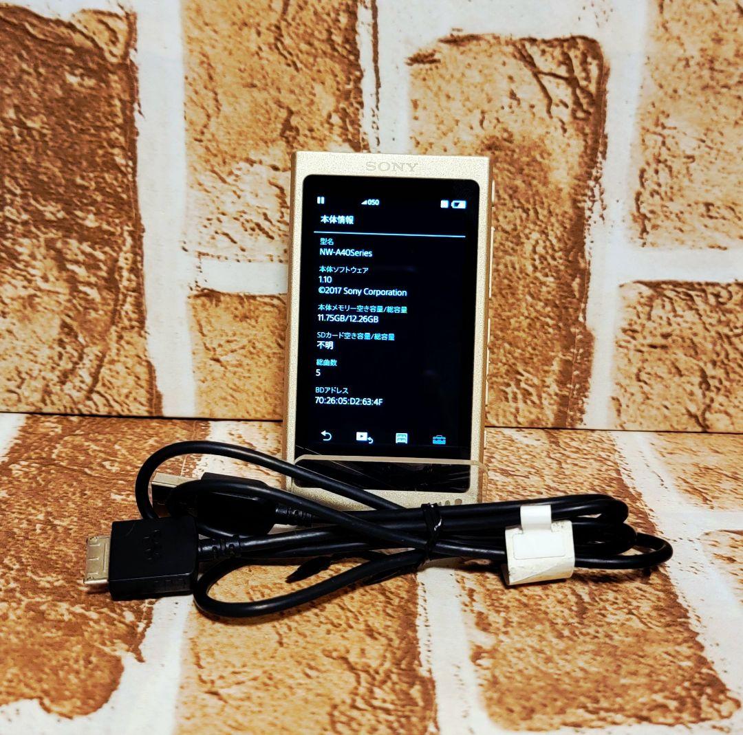 Sony NW-A45 安室透モデル ペールゴールド