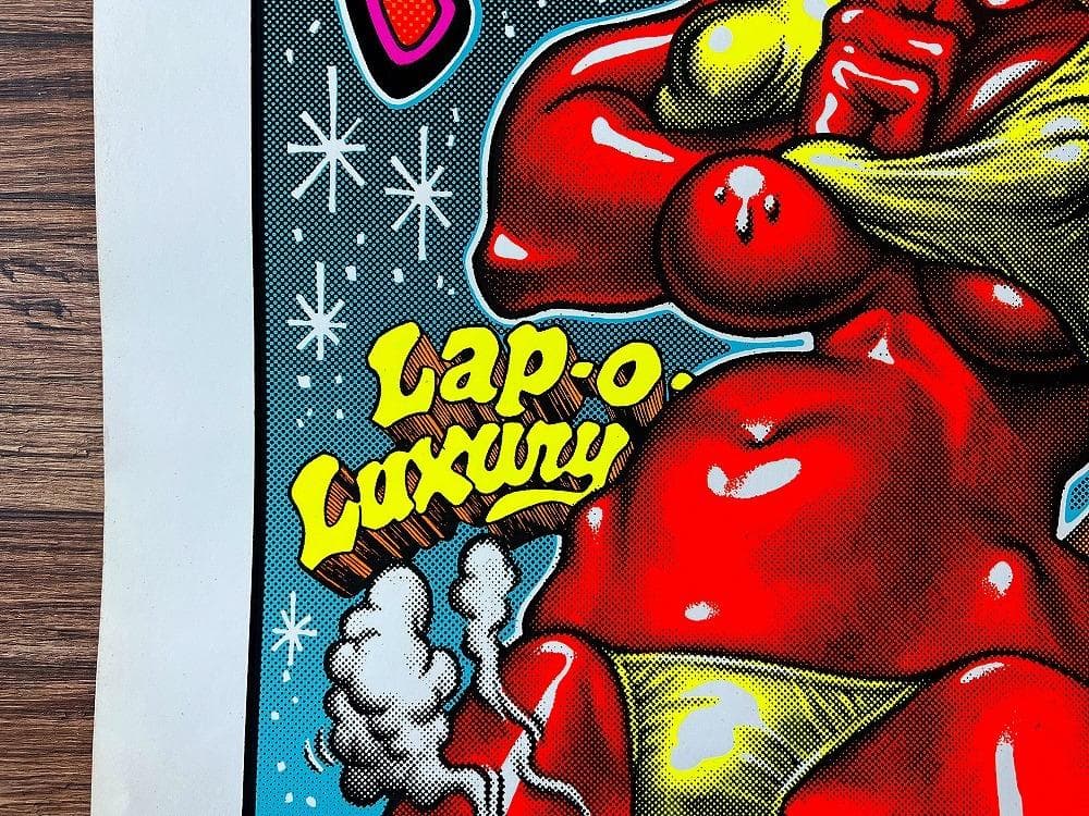 激レア 限定500枚 90s初期 エロスティカ ロッキンジェリービーン ポスター