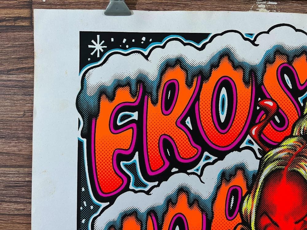 激レア 限定500枚 90s初期 エロスティカ ロッキンジェリービーン ポスター