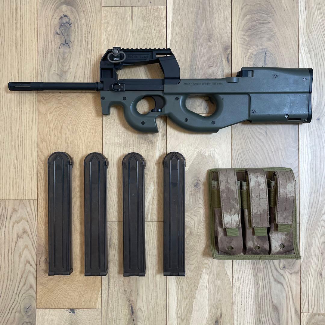 東京マルイ No.7 PS90 HC ハイサイクル電動ガン　マガジンセット