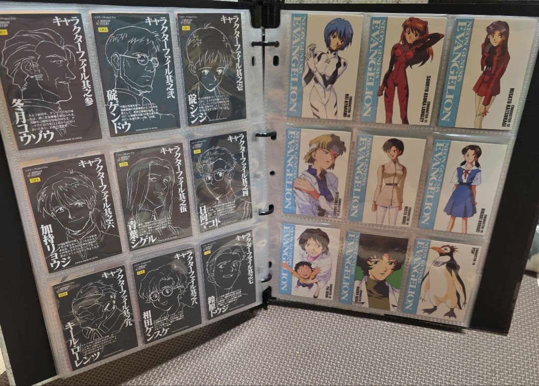 新世紀エヴァンゲリオン　カードダス復刻版　全種コンプリート