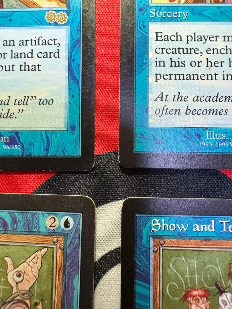 実物提示教育　ウルザスサーガ　英語　4枚セット