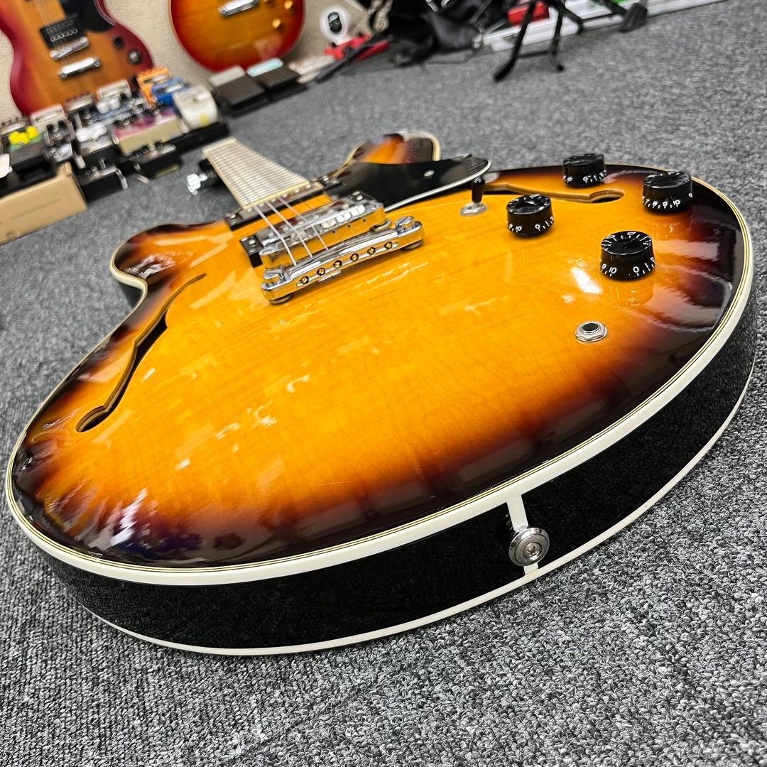 【10812】 Tony Smith セミアコースティック ギター サンバースト