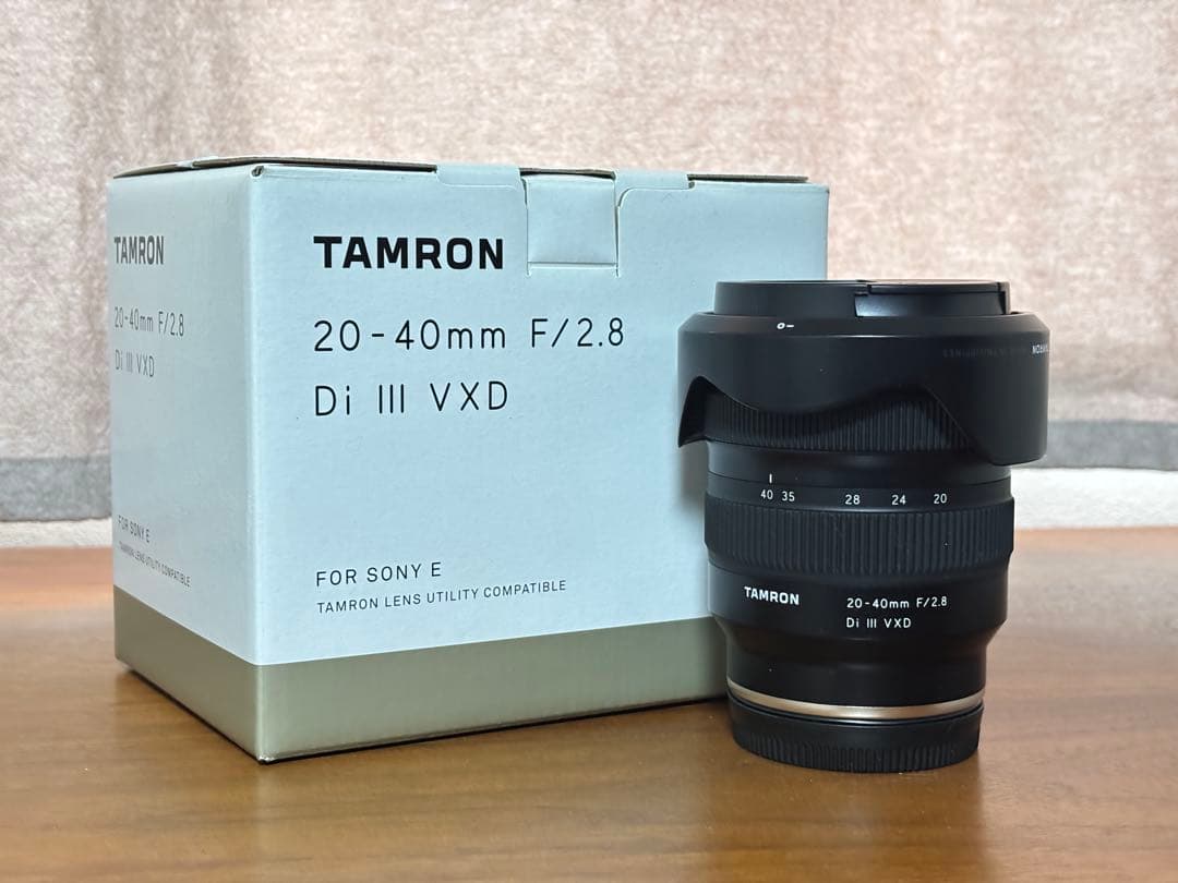 TAMRON 20-40mm F/2.8 Di III VXD ソニーEマウント