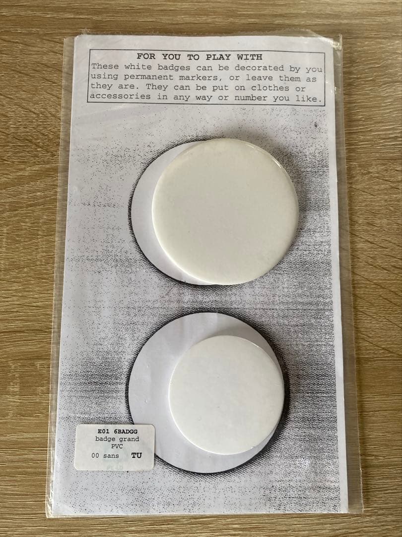 Martin Margiela マルタン マルジェラ 缶バッジ ブローチ