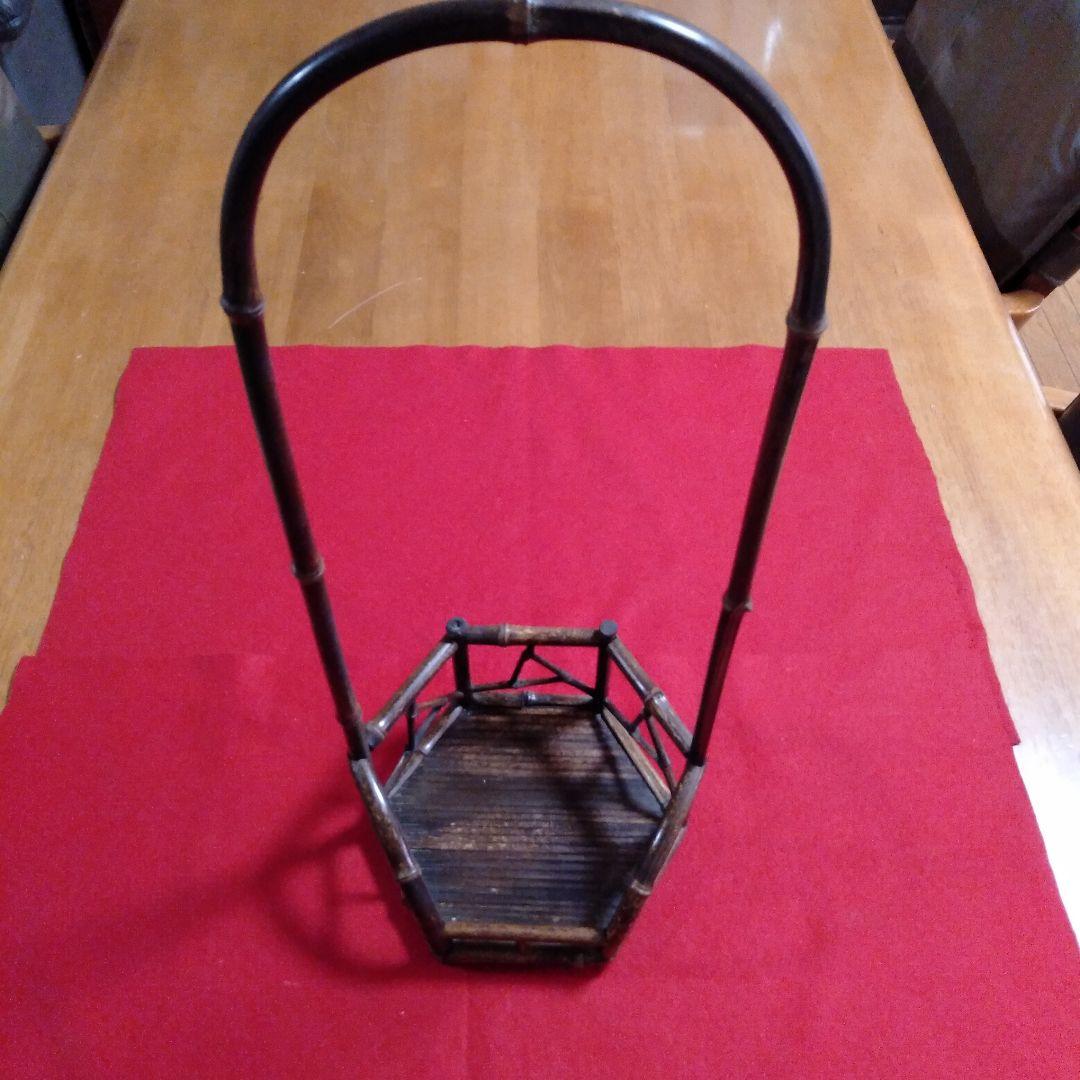 お煎茶　竹製涼炉台