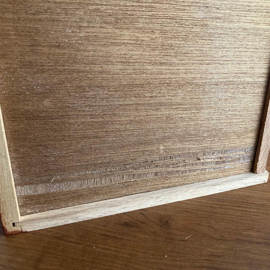 木製引き出し　薬箱　抽斗 箪笥 書類棚　カリモクや中川政七商店、けやき工芸好き