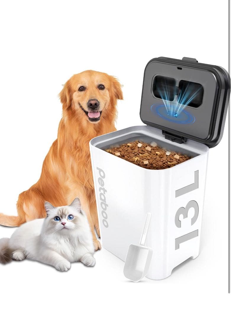 新品未使用　Petaboo真空保存容器 ペットフード　保管