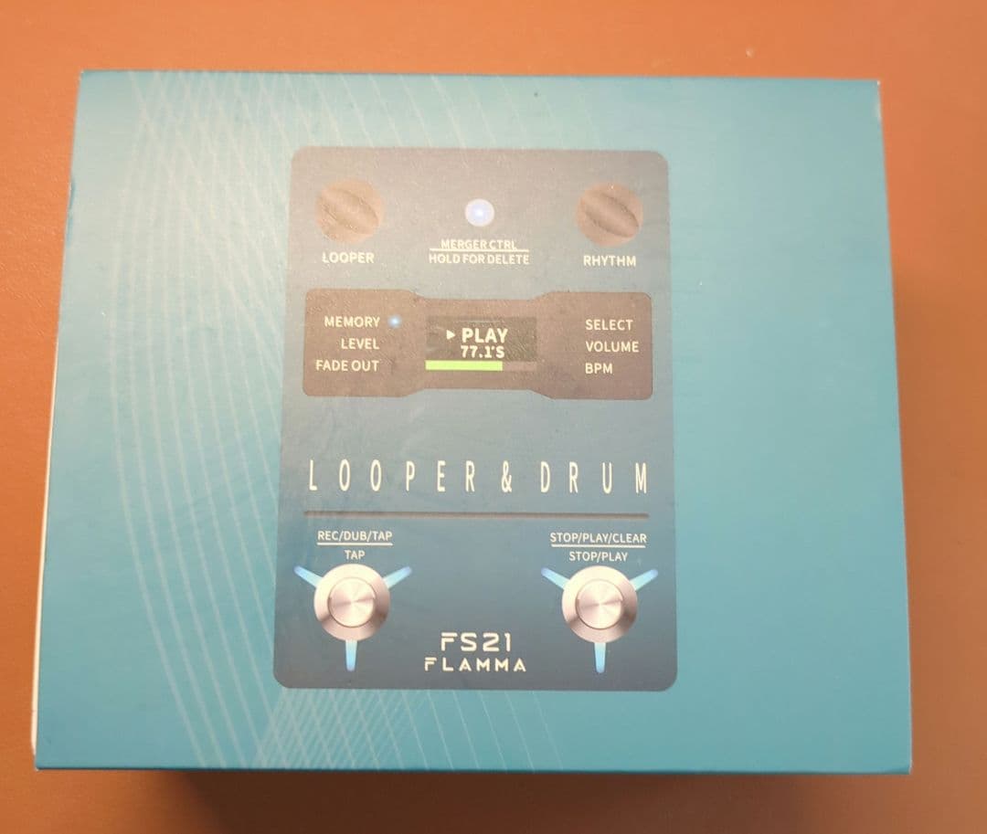 ［定価2.5万円］ACアダプタ付 FLAMMA FS21 ルーパー&リズムマシン