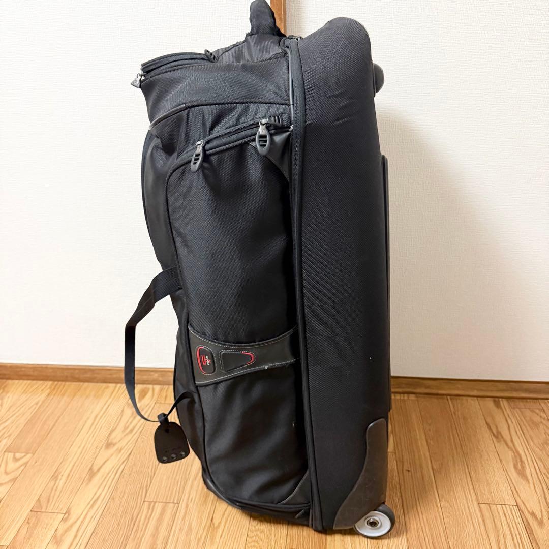 TUMI　テック　トラベルキャリーケース　大容量　2輪　ナイロン　黒