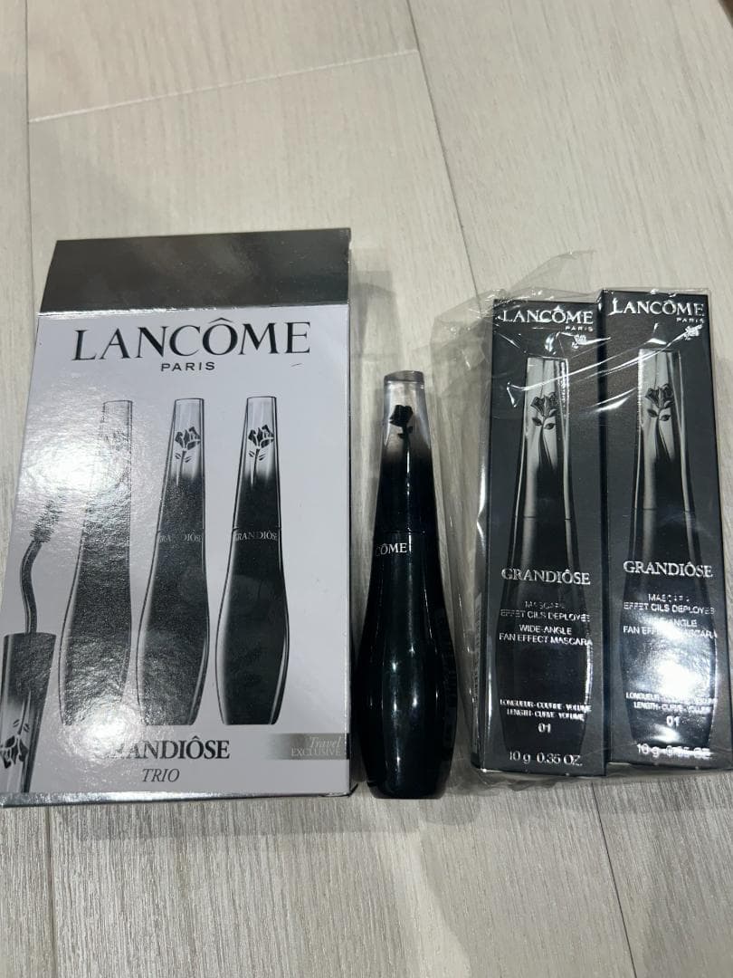 LANCOME GRANDIOSE マスカラ 10g 新品×2本 開封済み×1本