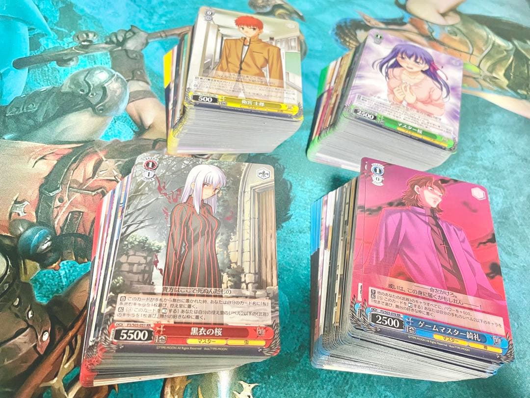 ヴァイスシュヴァルツ Fate/stay night RR以下 4コン