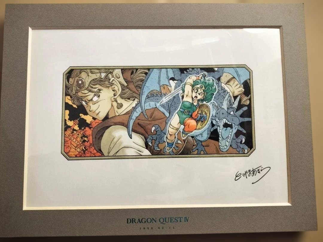 鳥山明　ドラゴンクエスト30周年記念　4　5　6　複製原画