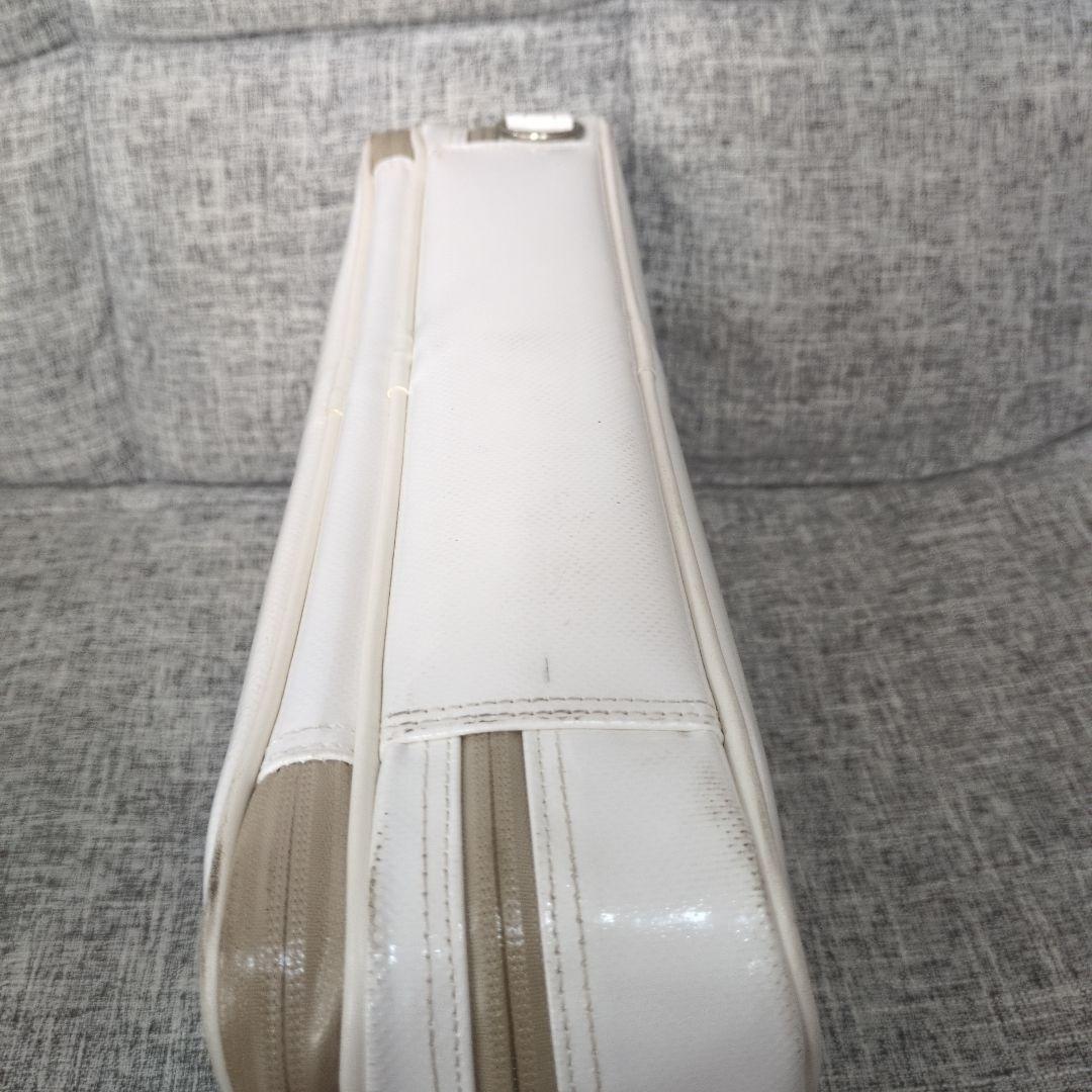 廃盤　希少デザイン　NAHOK クラリネットケース　ハート　オフホワイト×ピンク