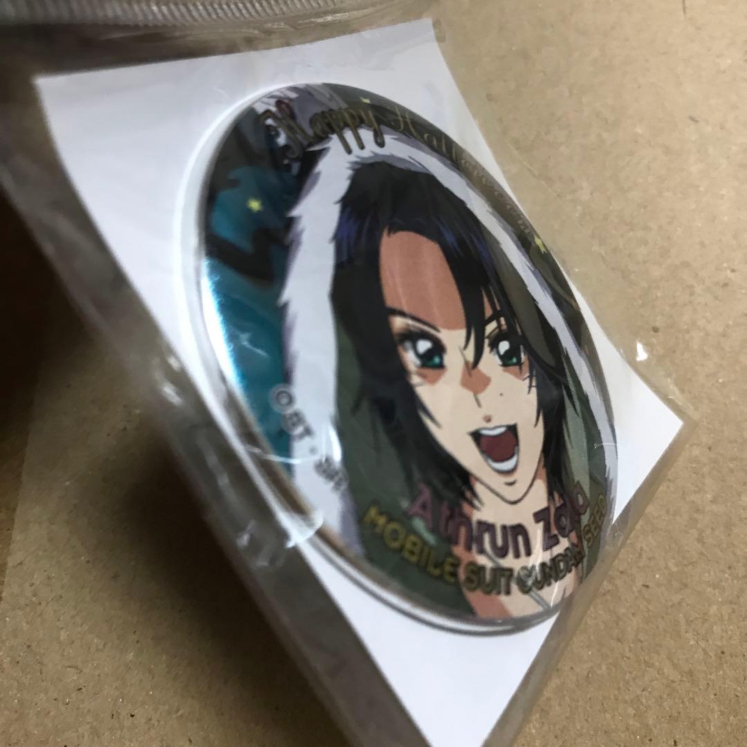 ガンダムSEED　ハロウィン　ガンダムカフェ　アスラン　缶バッジ