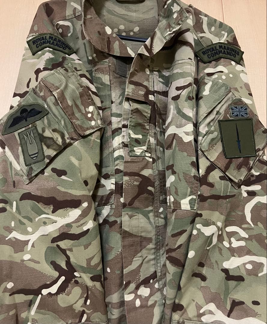 実物 美品 中古放出品 イギリス海兵隊 コンバットジャケット MTP