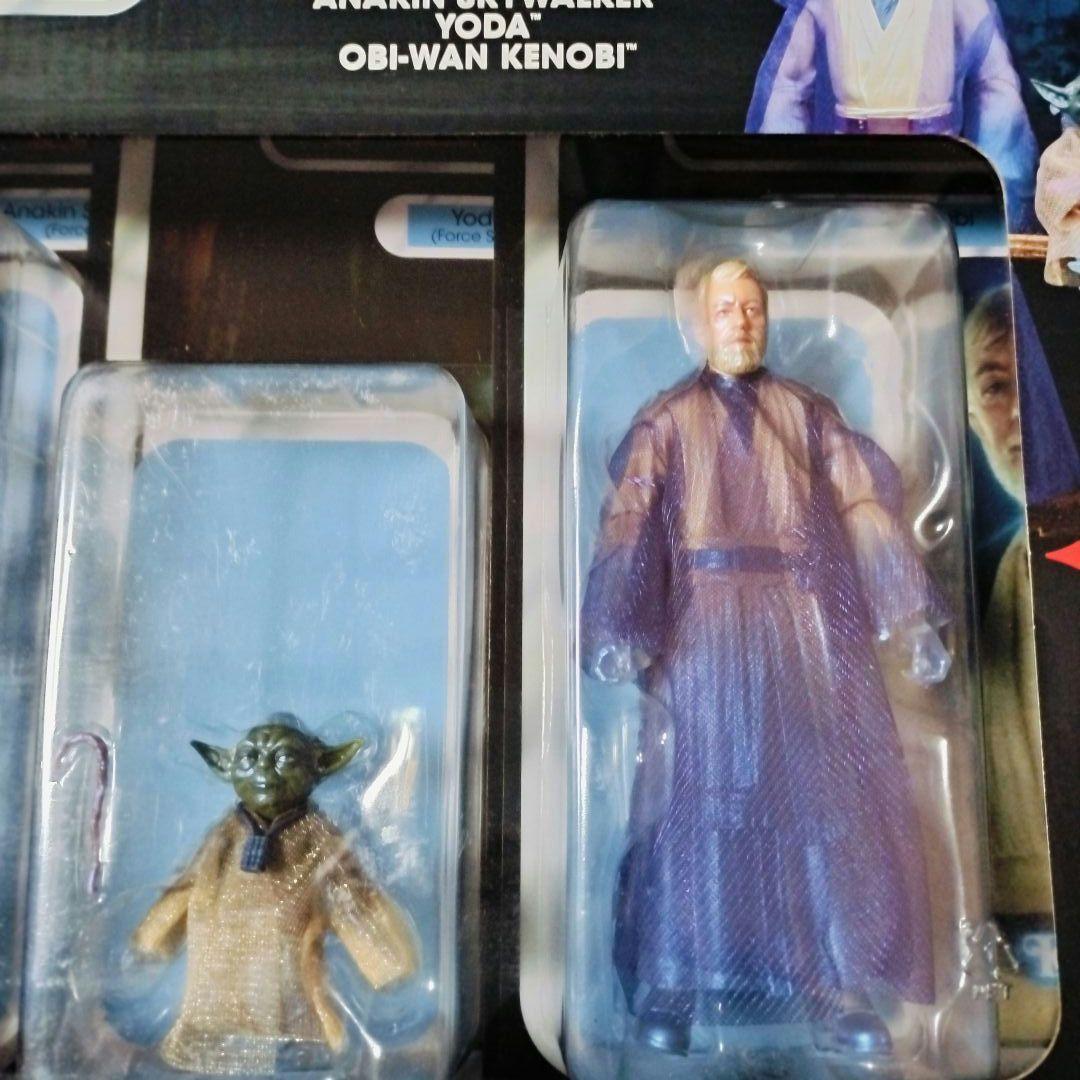 新品 ブラックシリーズ スターウォーズ フィギュア アナキン オビワン ヨーダ
