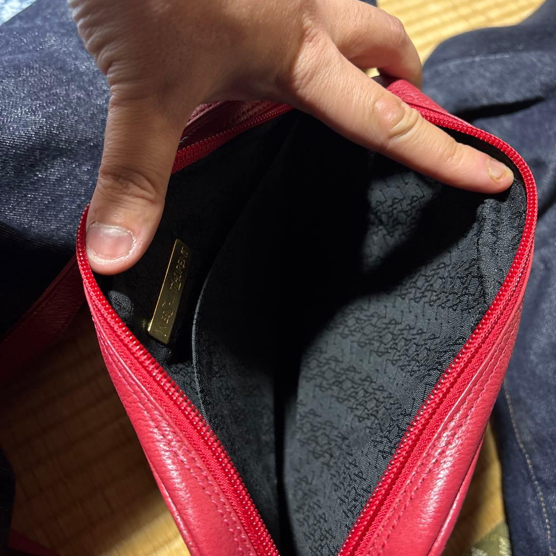 タ*マ様 YSL バーガンディ ショルダーバッグ