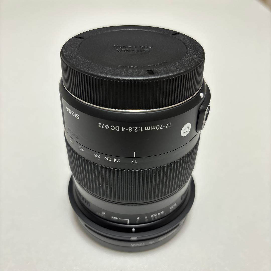 レンズ(ズーム) SIGMA17-70mm f2.8-4 dc macro os hsm