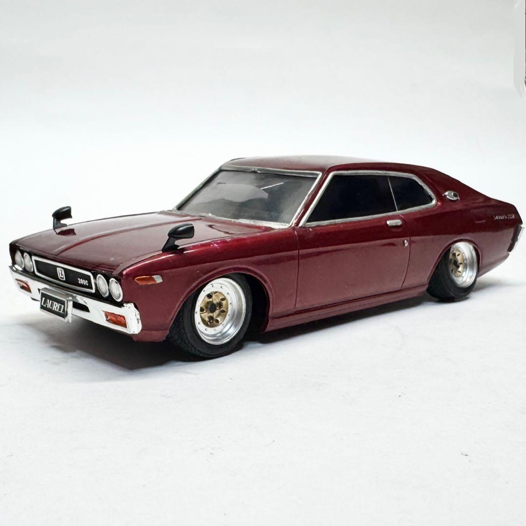 ミツワ 1/24？ 日産 ローレル c130 完成品