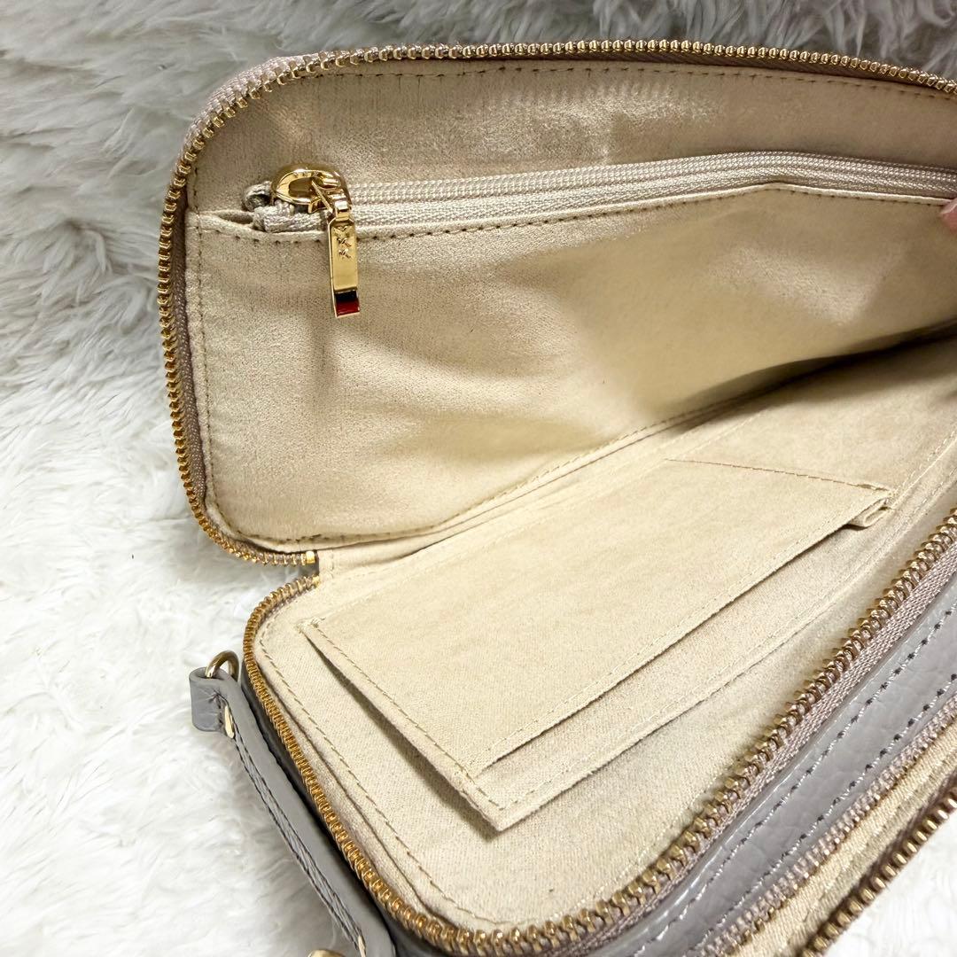 【ATAO アタオ】アミュレット・ケリー グレージュ 箱・付属品あり