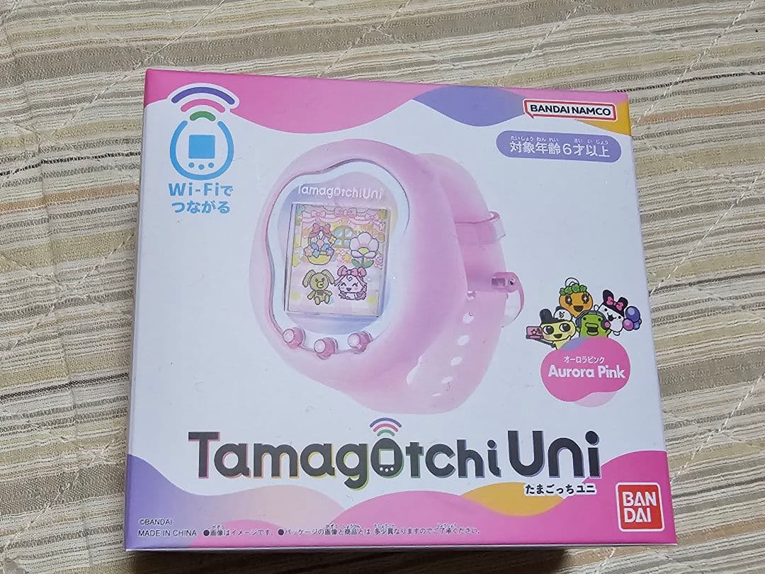 新品未開封！Tama gotchi Uni Aurora Pink