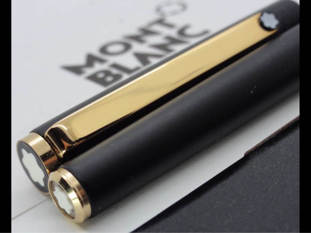 モンブラン　★世界中でファンの絶えない逸品SラインNo2118ブラック＆ゴールド