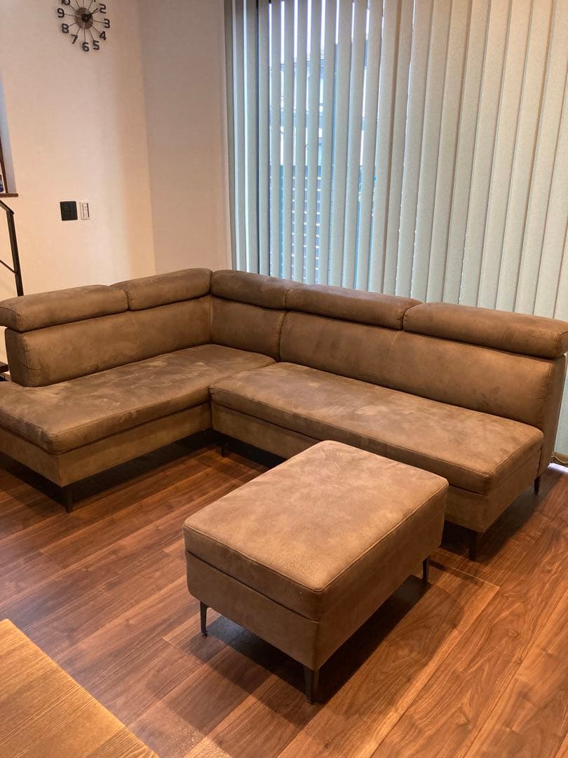 再値下げ。ソファセット（オットマン付き）東京インテリア①〜③セット/①ページ目