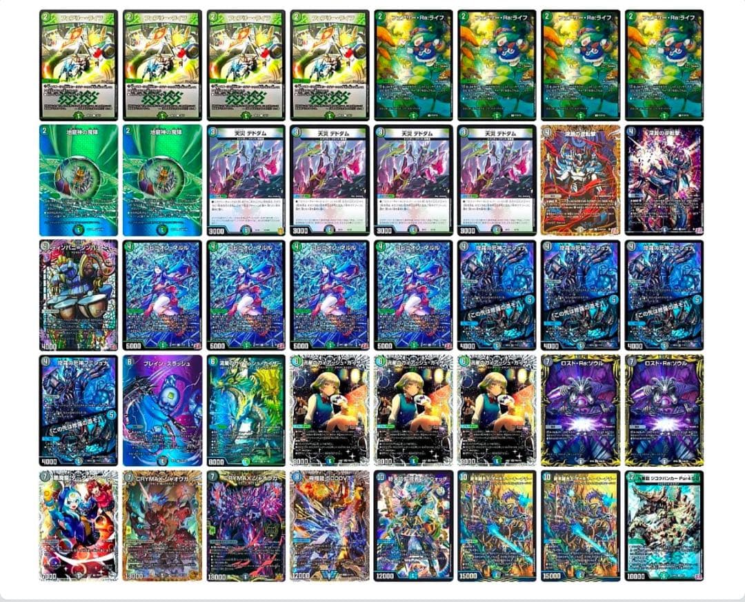 アナカラーマルル　微高レート　デッキ　デュエマ