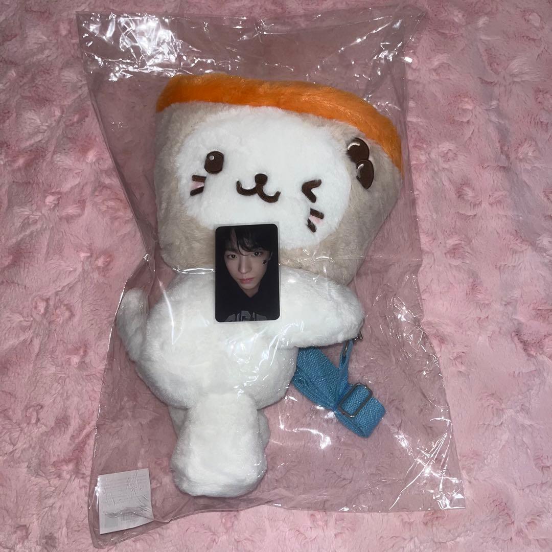 nct wish ユウシ バブルニャン log in ぬいぐるみ トレカ